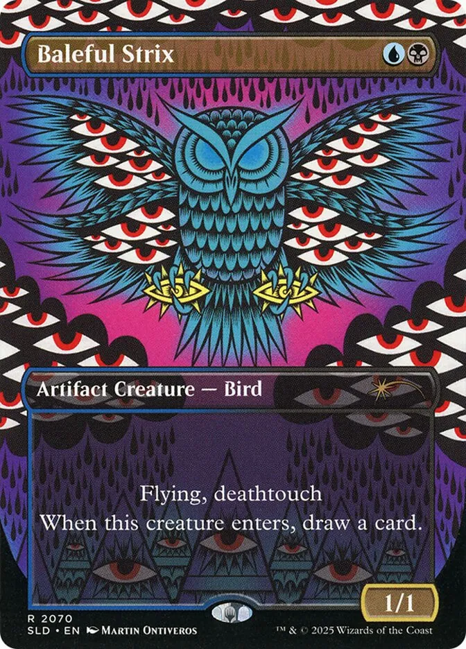Baleful Strix Front Face