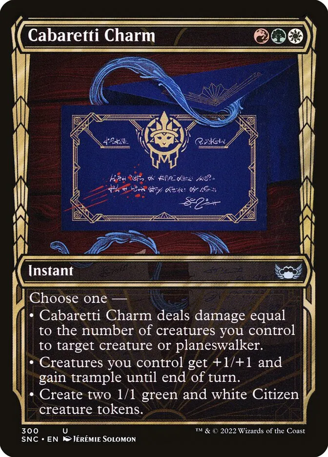 Cabaretti Charm Front Face