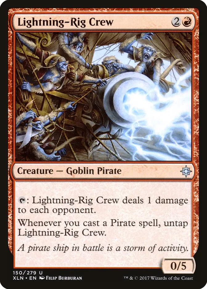 Lightning-Rig Crew Front Face