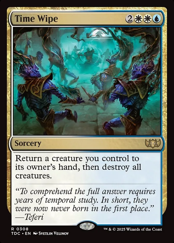 Time Wipe Front Face