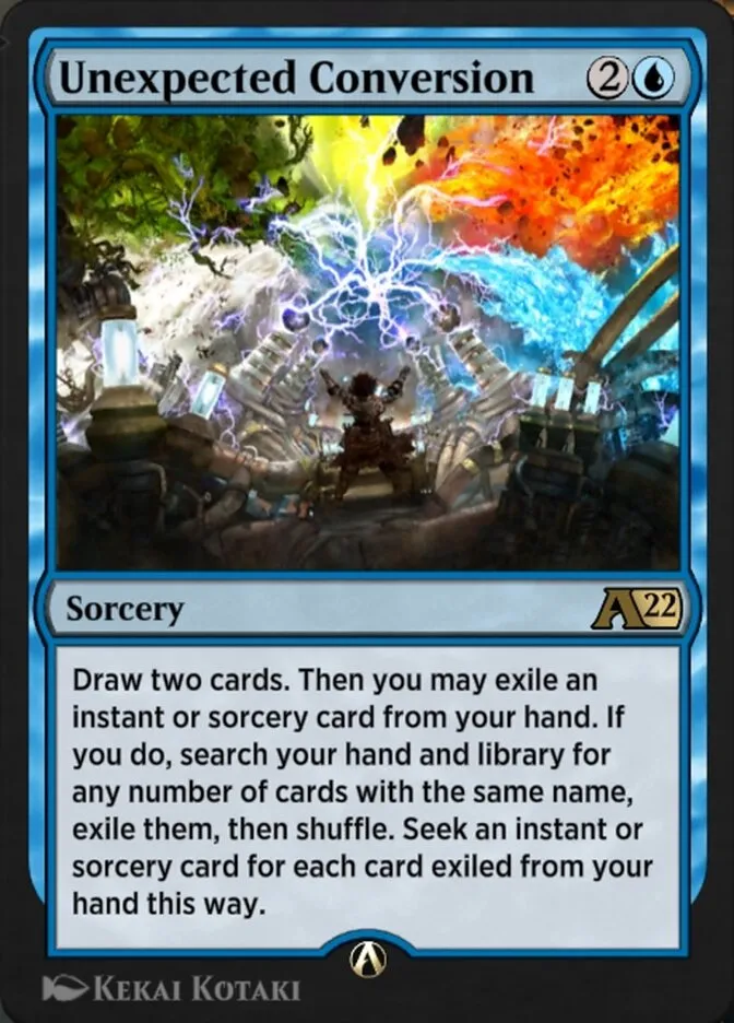 Unexpected Conversion Front Face