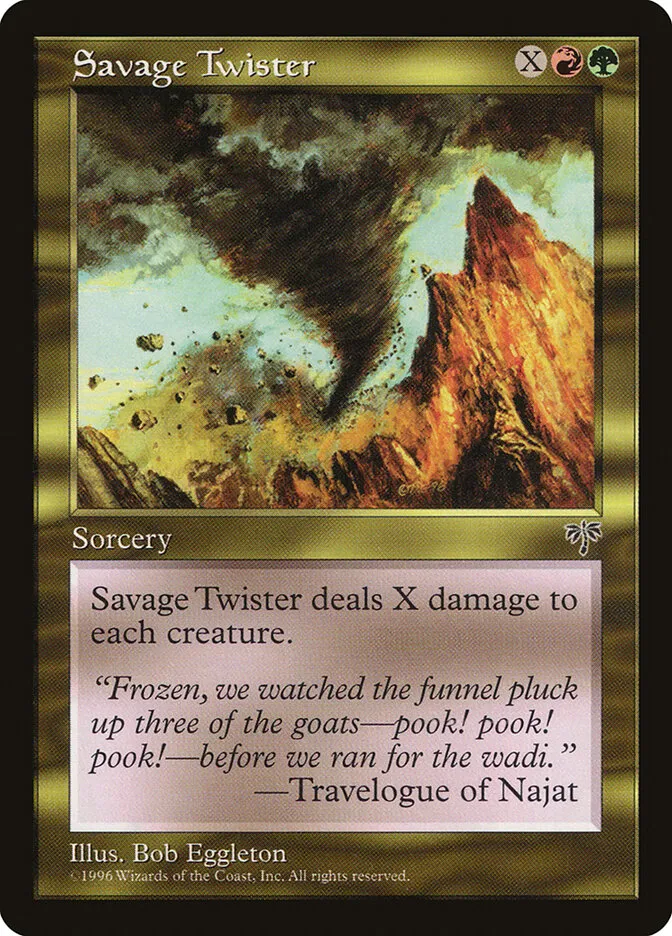 Savage Twister Front Face