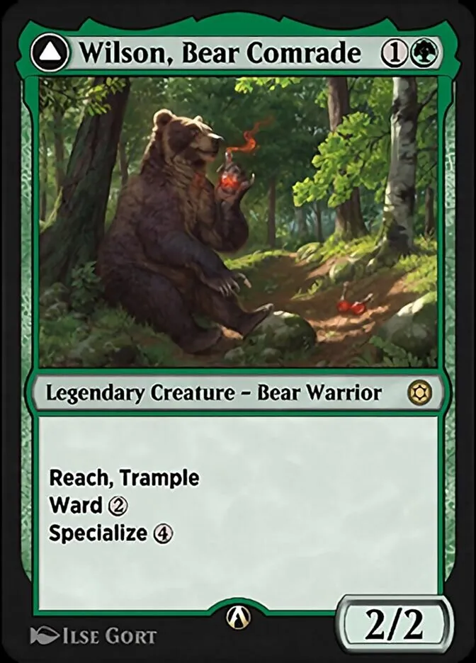 Wilson, Bear Comrade Front Face