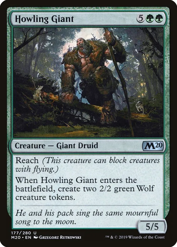 Howling Giant Front Face