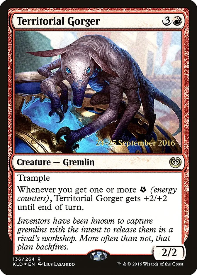 Territorial Gorger Front Face