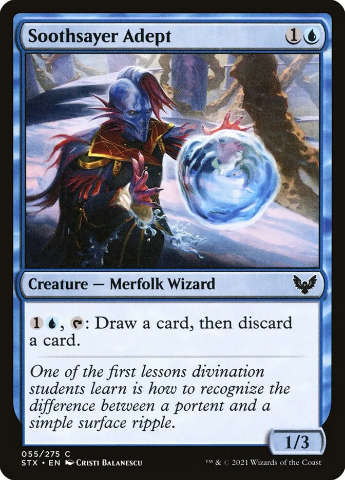 Soothsayer Adept Front Face