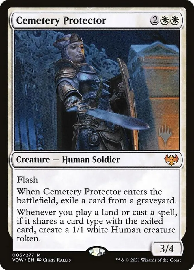 Cemetery Protector Front Face