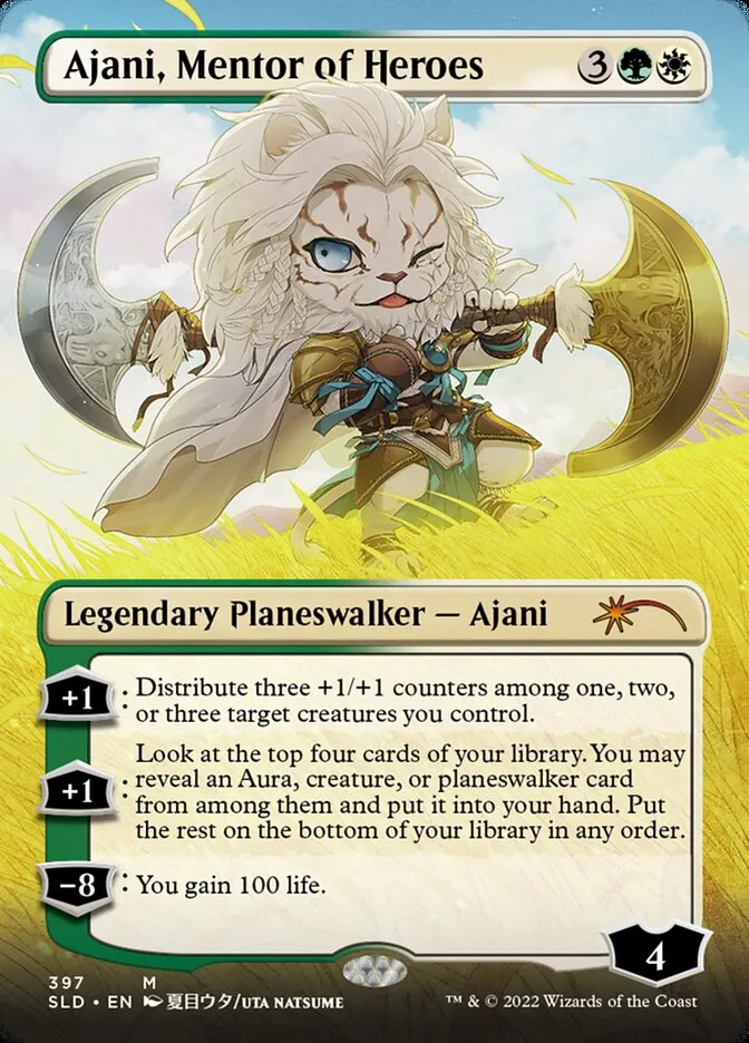 Ajani, Mentor of Heroes Front Face