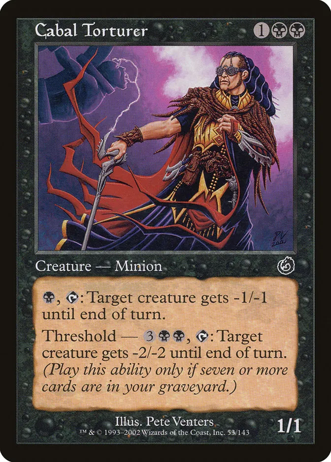 Cabal Torturer Front Face