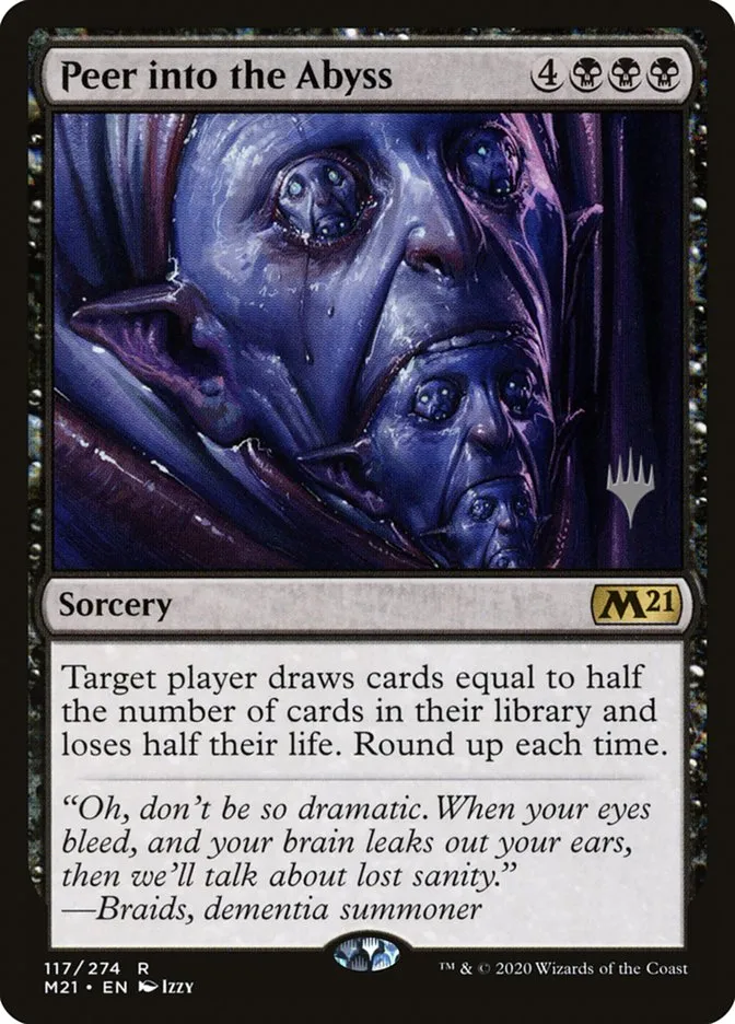 Peer into the Abyss Front Face