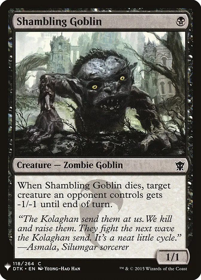 Shambling Goblin Front Face