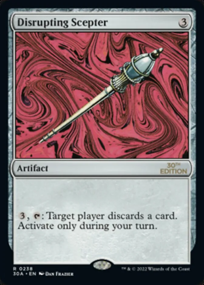Disrupting Scepter Front Face
