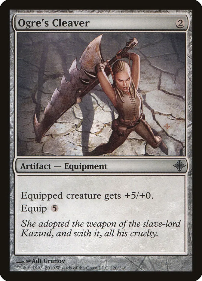 Ogre's Cleaver Front Face