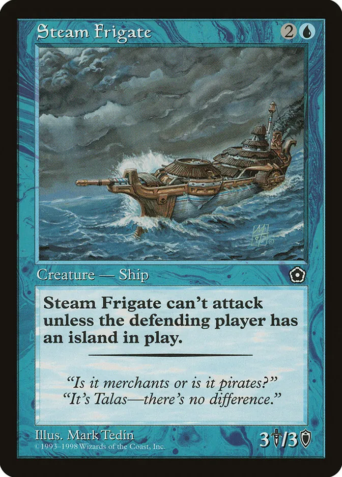 Steam Frigate Front Face