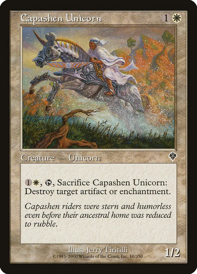 Capashen Unicorn Front Face