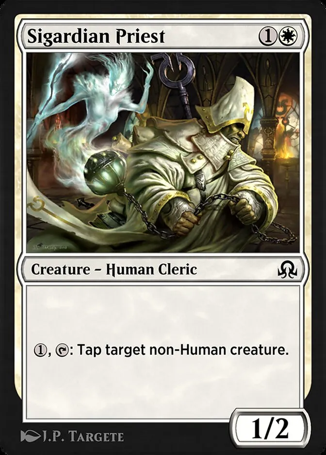 Sigardian Priest Front Face
