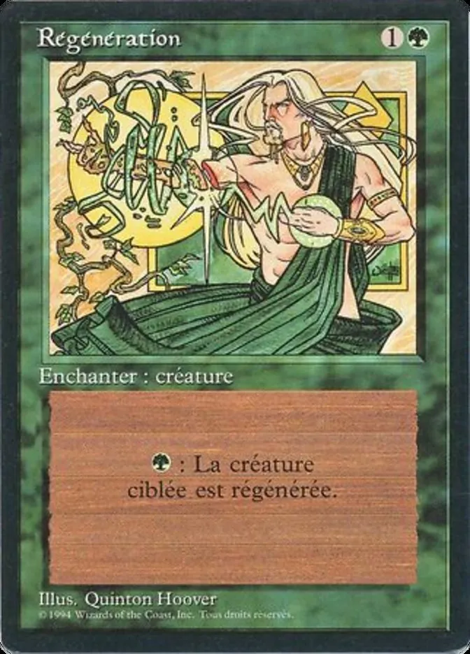 Regeneration Front Face