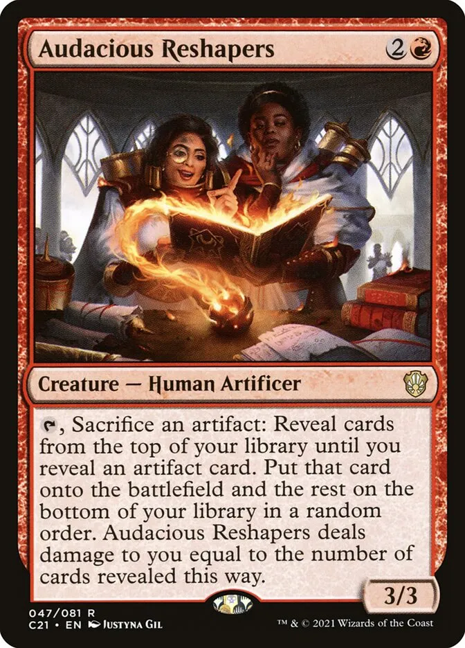 Audacious Reshapers Front Face