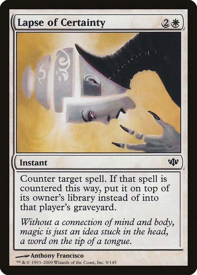 Lapse of Certainty Front Face