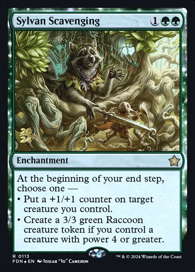 Sylvan Scavenging Front Face