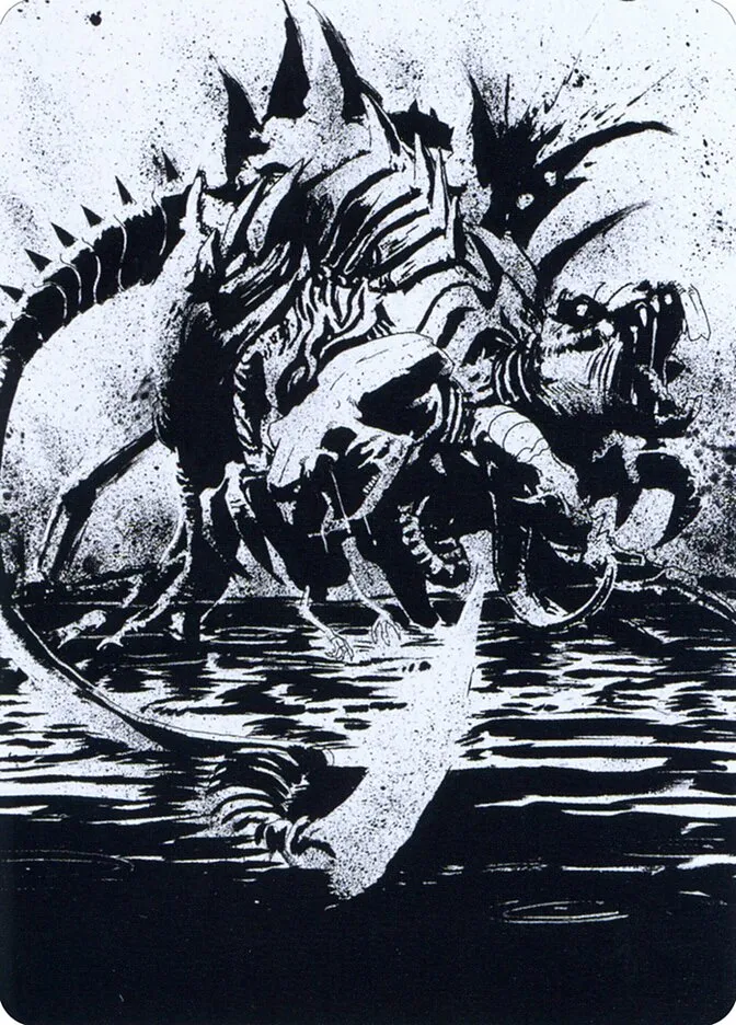 Karumonix, the Rat King // Karumonix, the Rat King Front Face