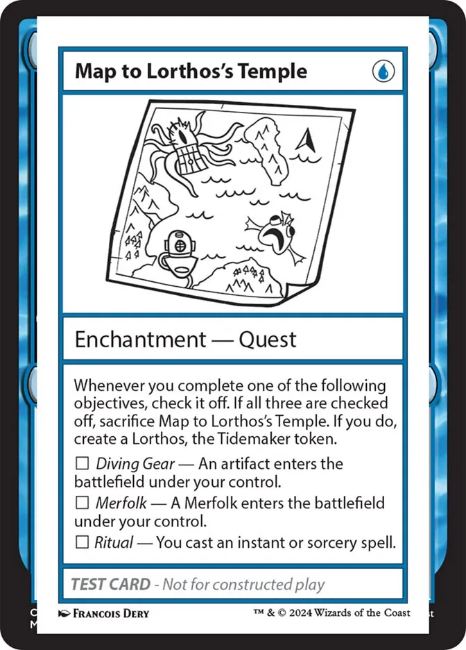 Map to Lorthos's Temple Front Face