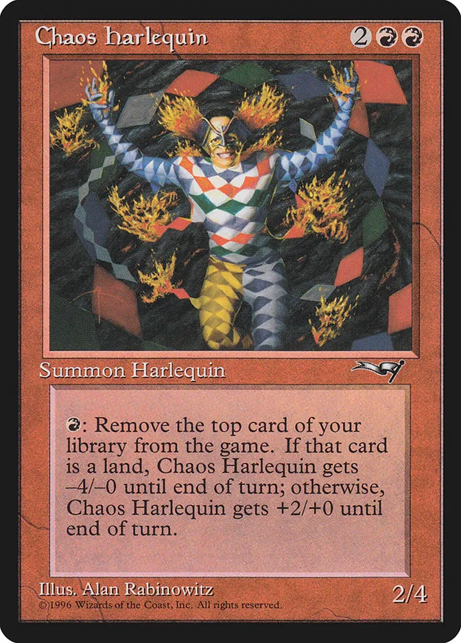 Chaos Harlequin Front Face