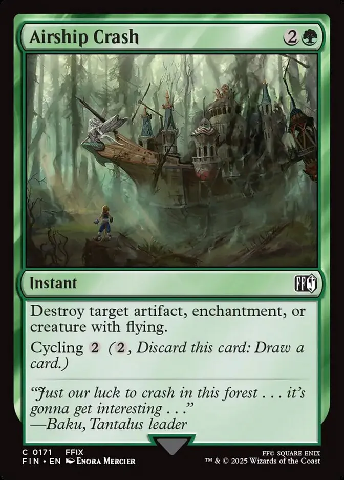 Airship Crash Front Face