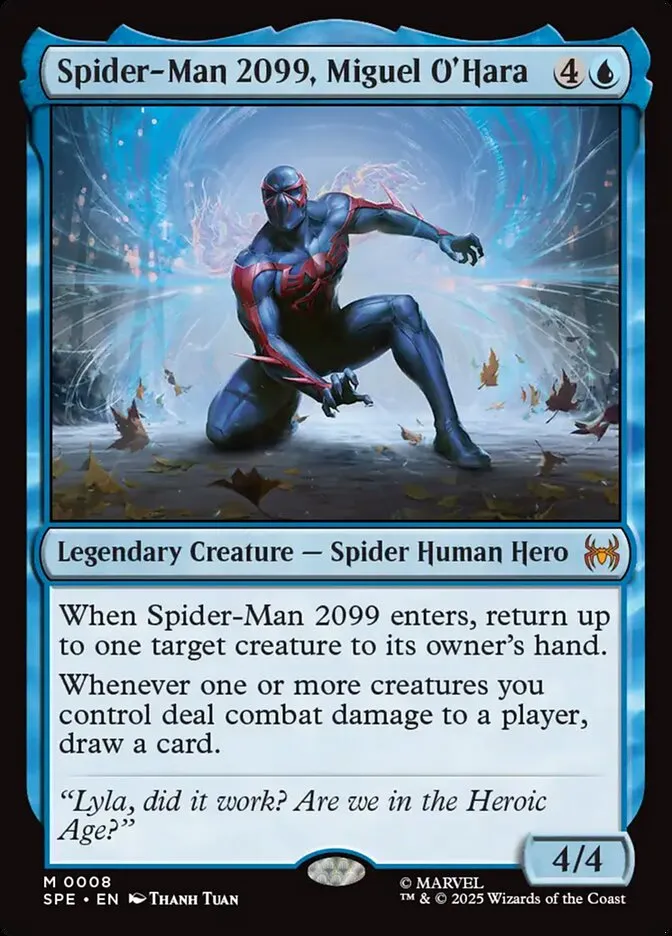 Spider-Man 2099, Miguel O'Hara Front Face