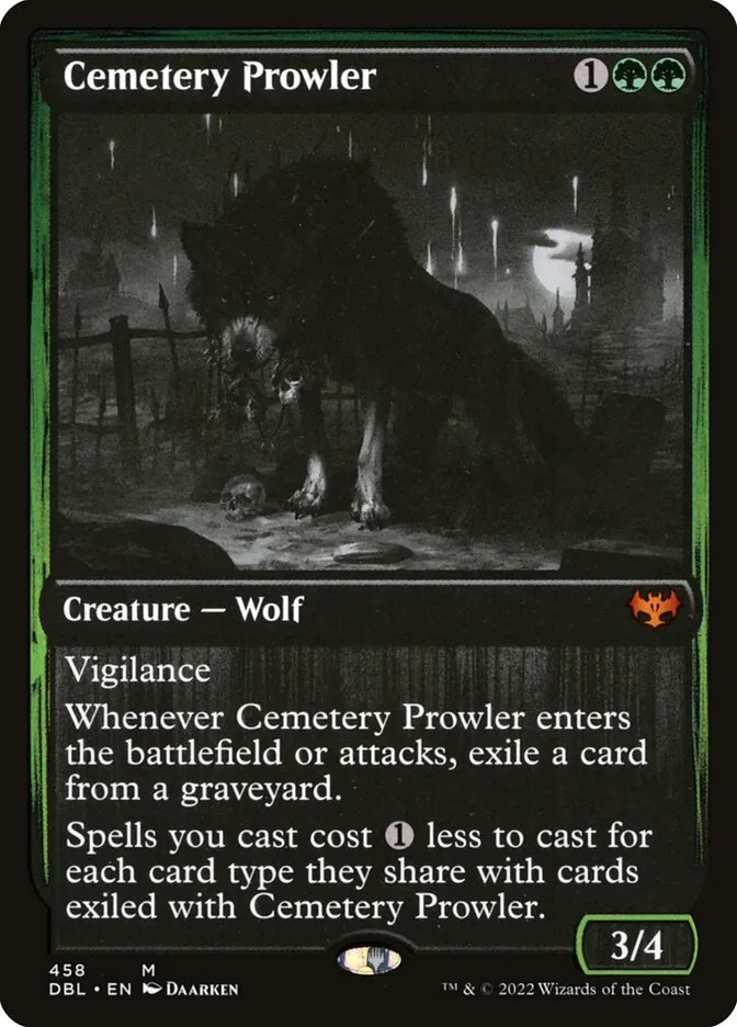 Cemetery Prowler Front Face