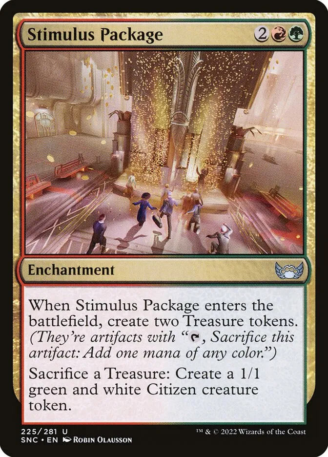 Stimulus Package Front Face
