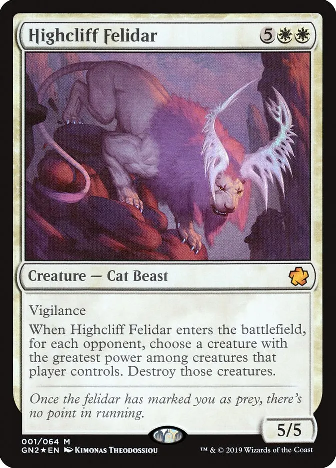 Highcliff Felidar Front Face