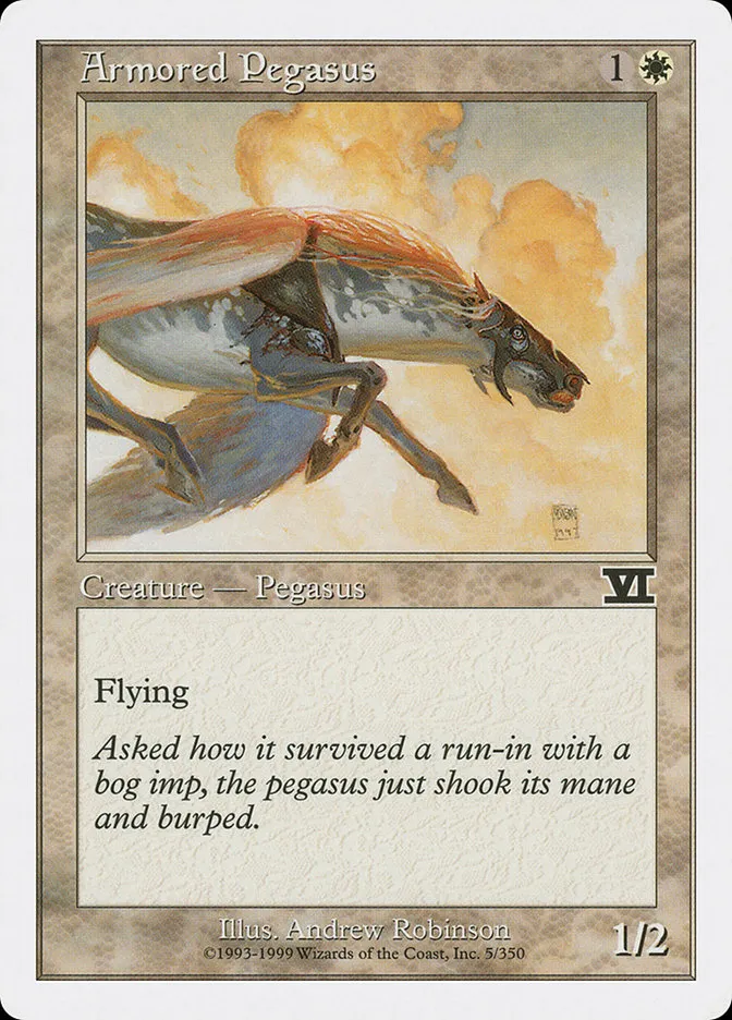 Armored Pegasus Front Face