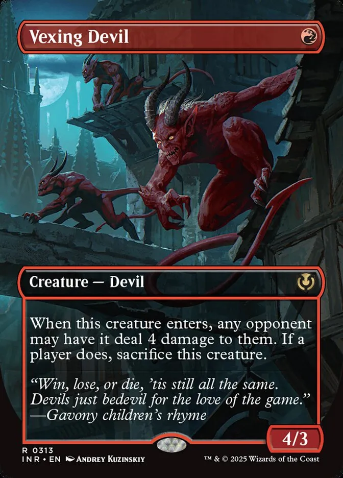 Vexing Devil Front Face