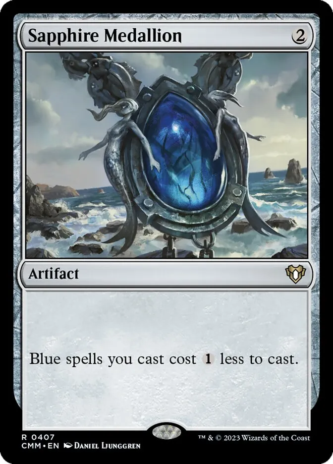 Sapphire Medallion Front Face