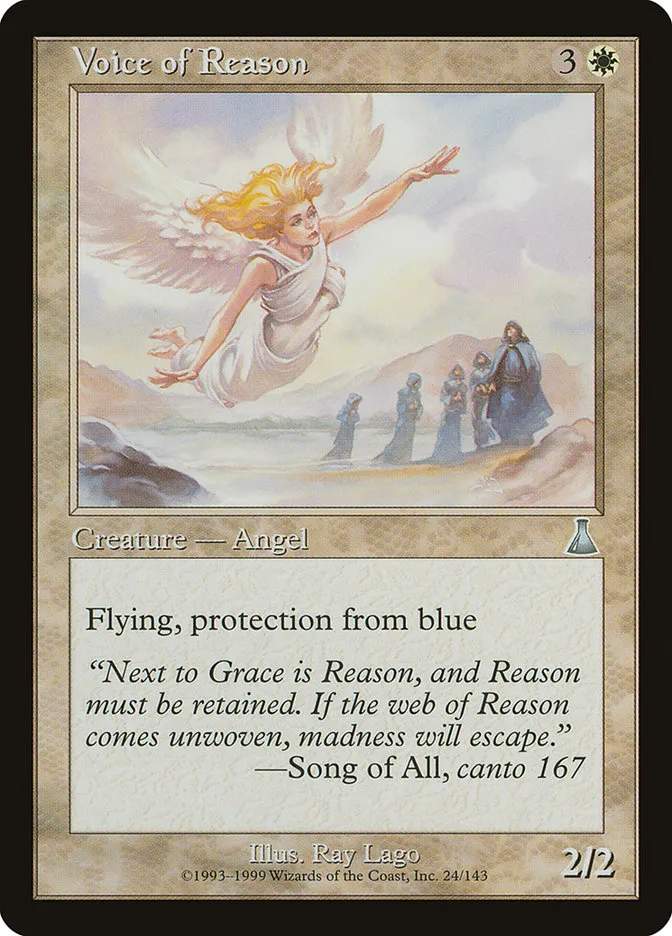 Voice of Reason Front Face
