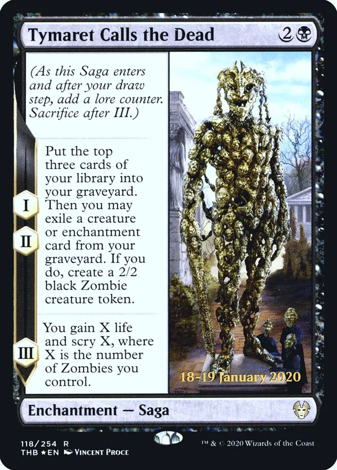 Tymaret Calls the Dead