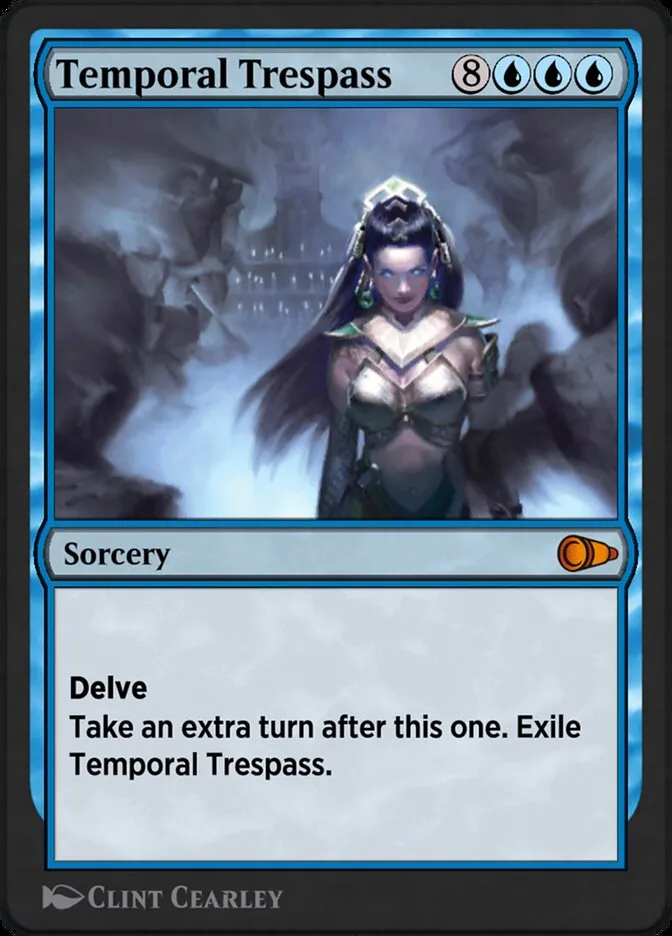 Temporal Trespass Front Face