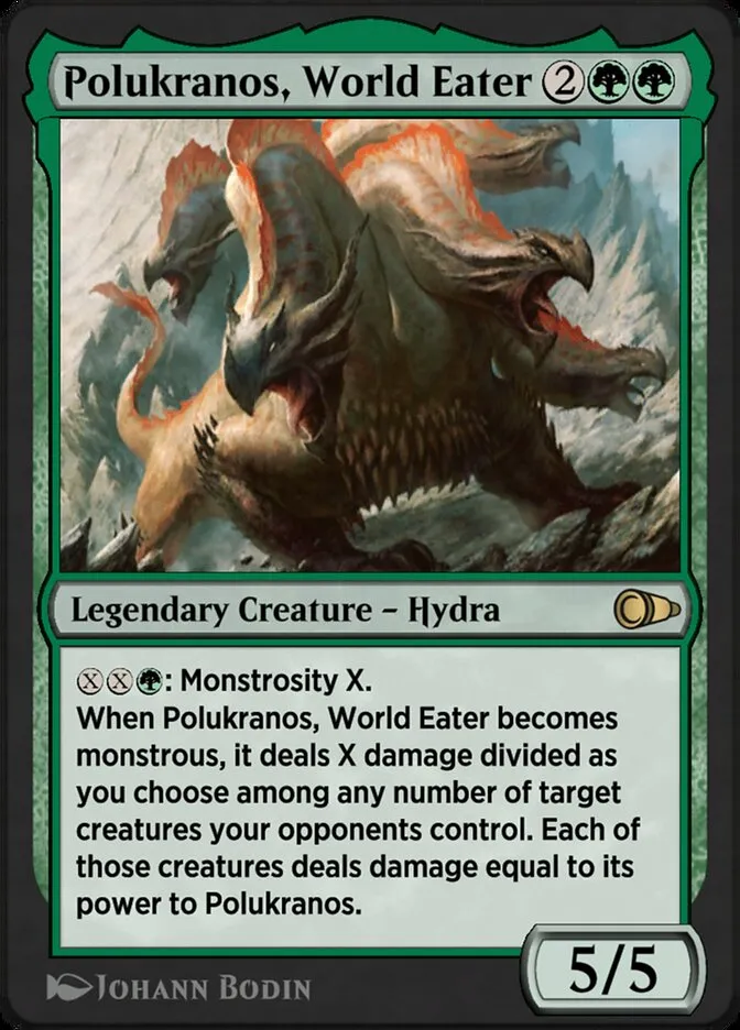 Polukranos, World Eater Front Face