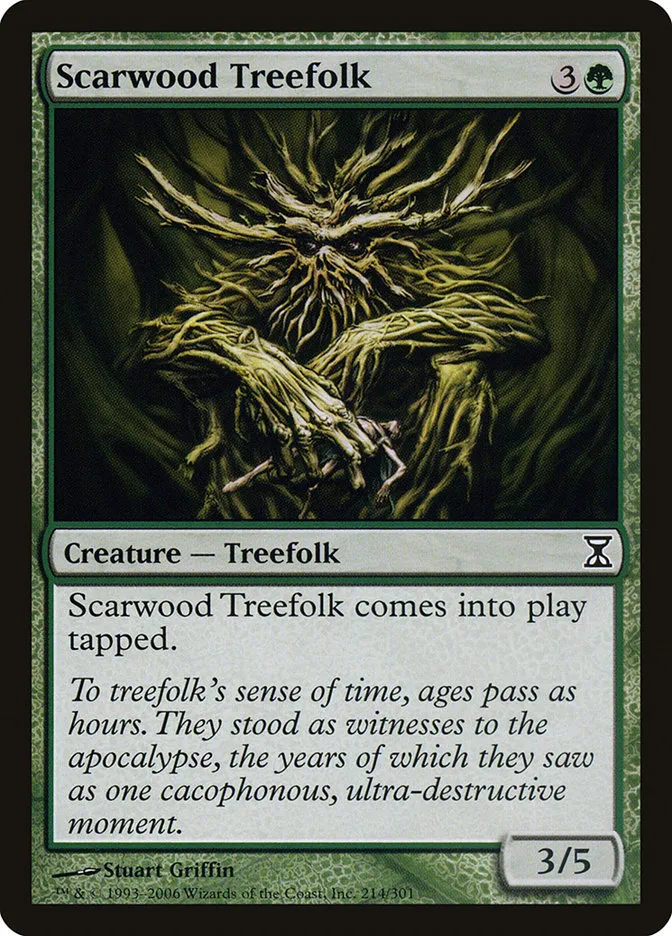 Scarwood Treefolk Front Face
