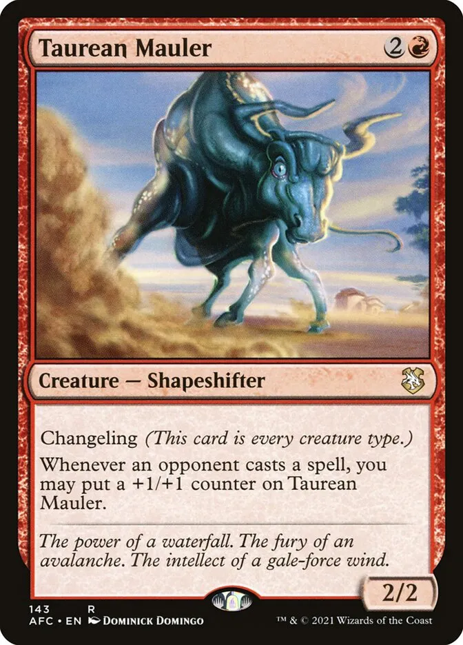 Taurean Mauler Front Face
