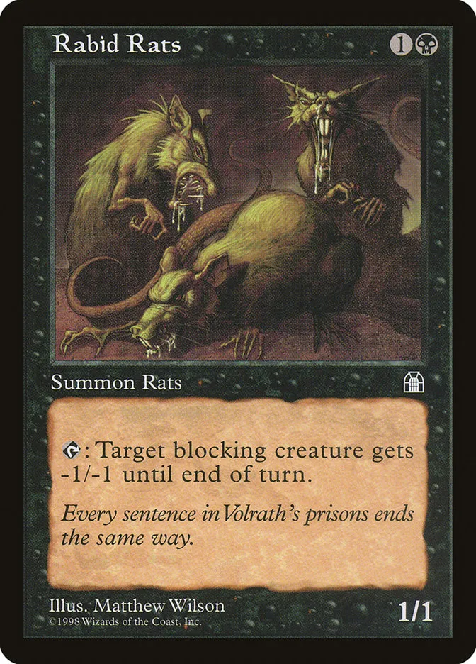Rabid Rats Front Face