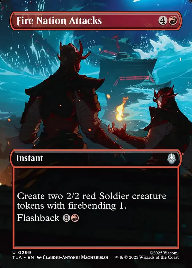 Fire Nation Attacks Front Face