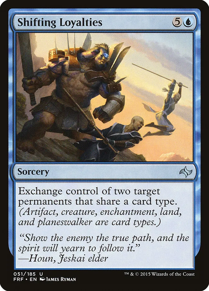 Shifting Loyalties Front Face