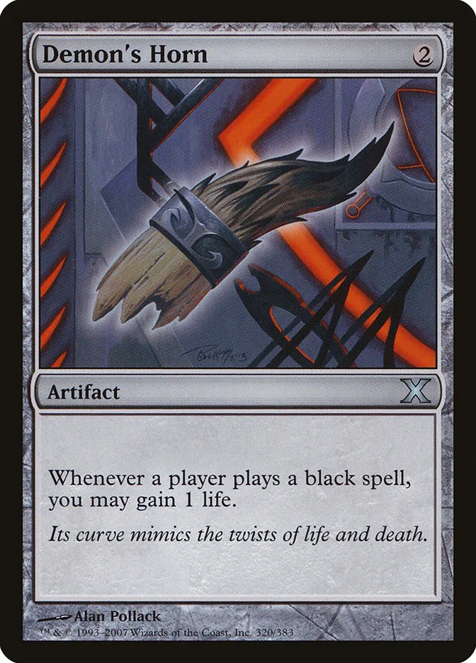 Demon's Horn Front Face