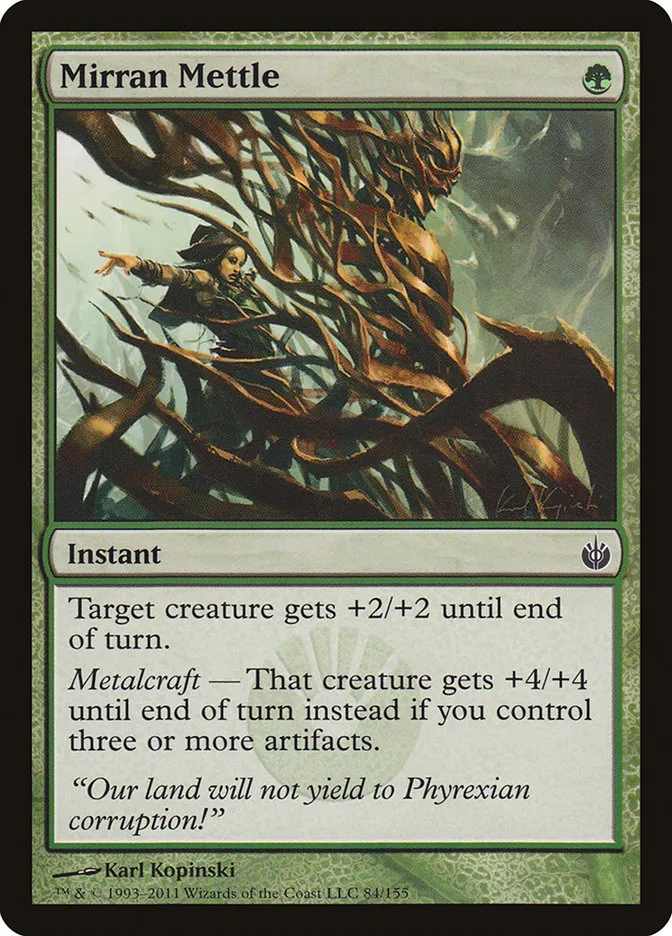 Mirran Mettle Front Face