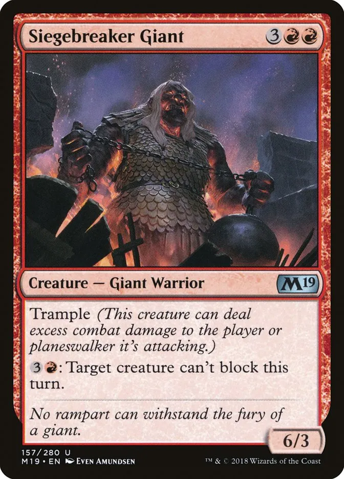 Siegebreaker Giant Front Face