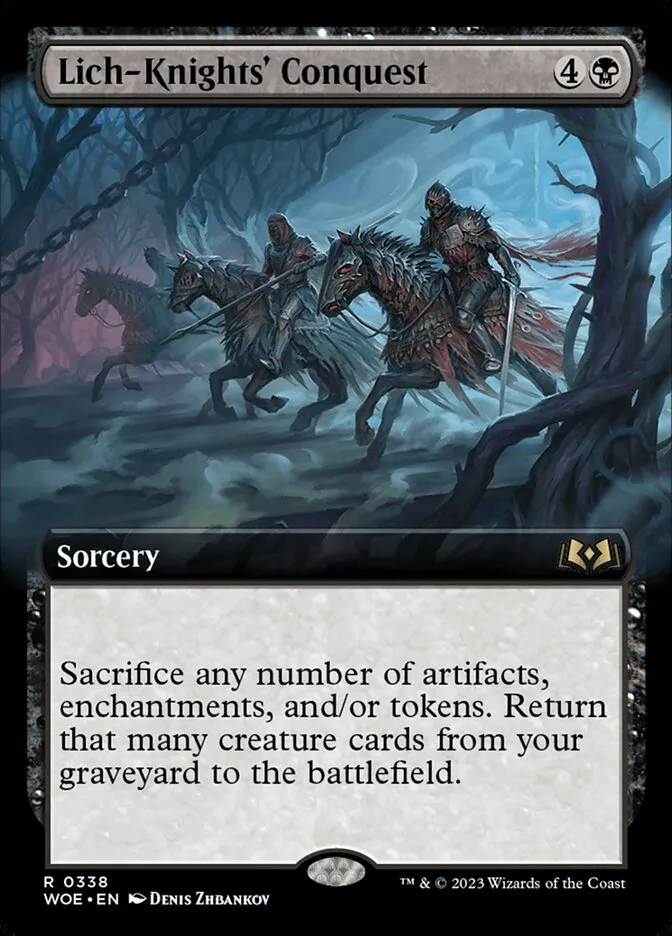 Lich-Knights' Conquest Front Face