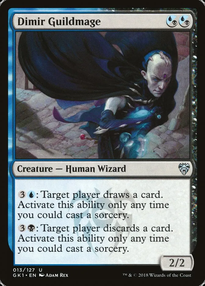 Dimir Guildmage Front Face