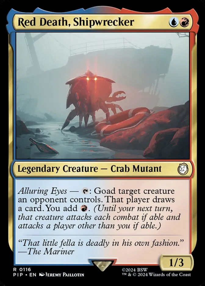 Red Death, Shipwrecker Front Face